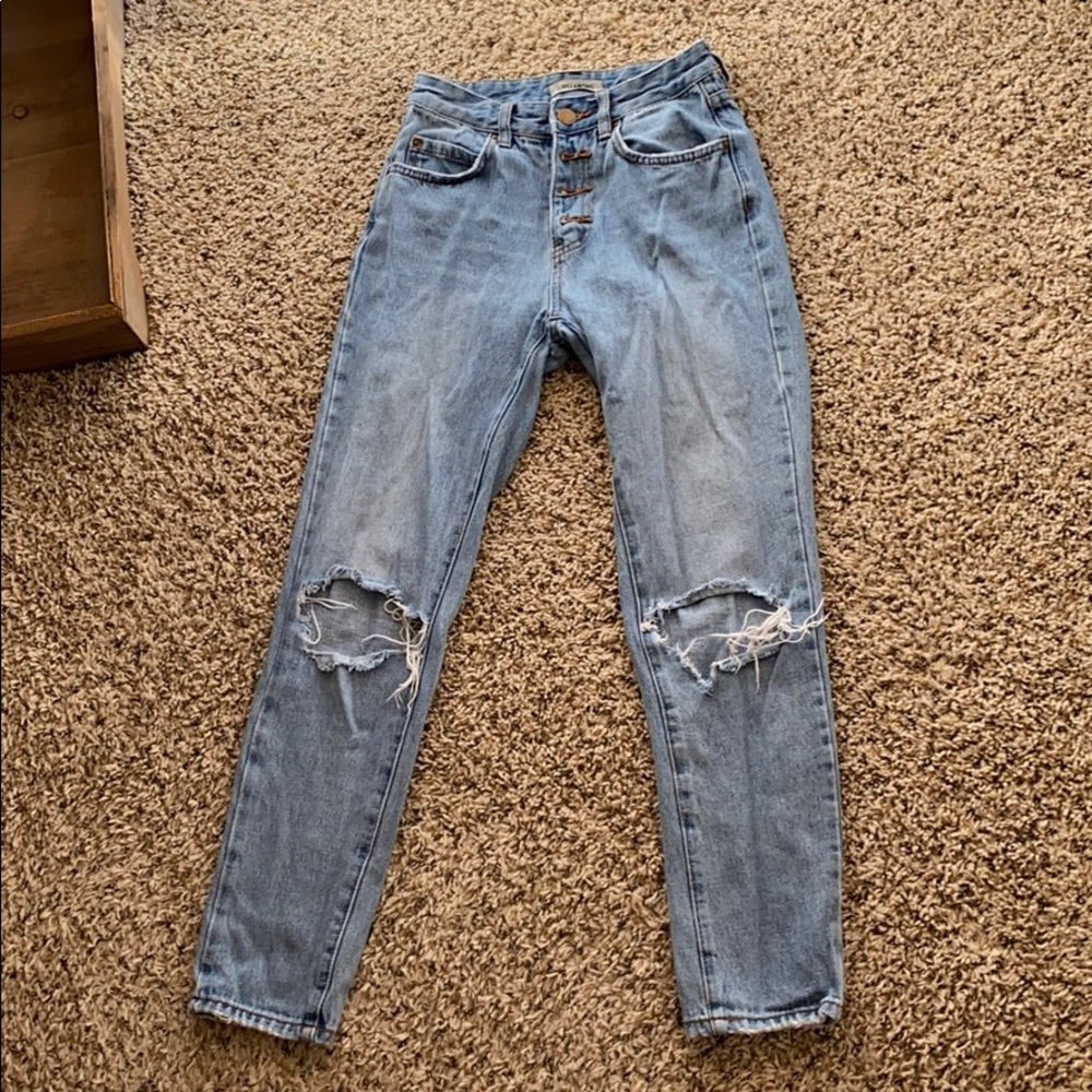 High waisted Billabong jean sz 24